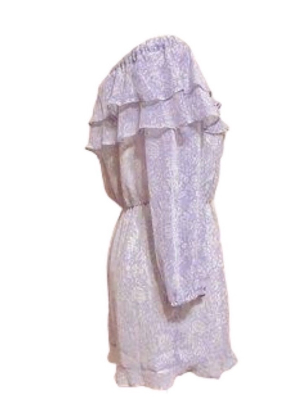 Express Off‑Shoulder Romper with Ruffles – XL - Picture 5 of 9